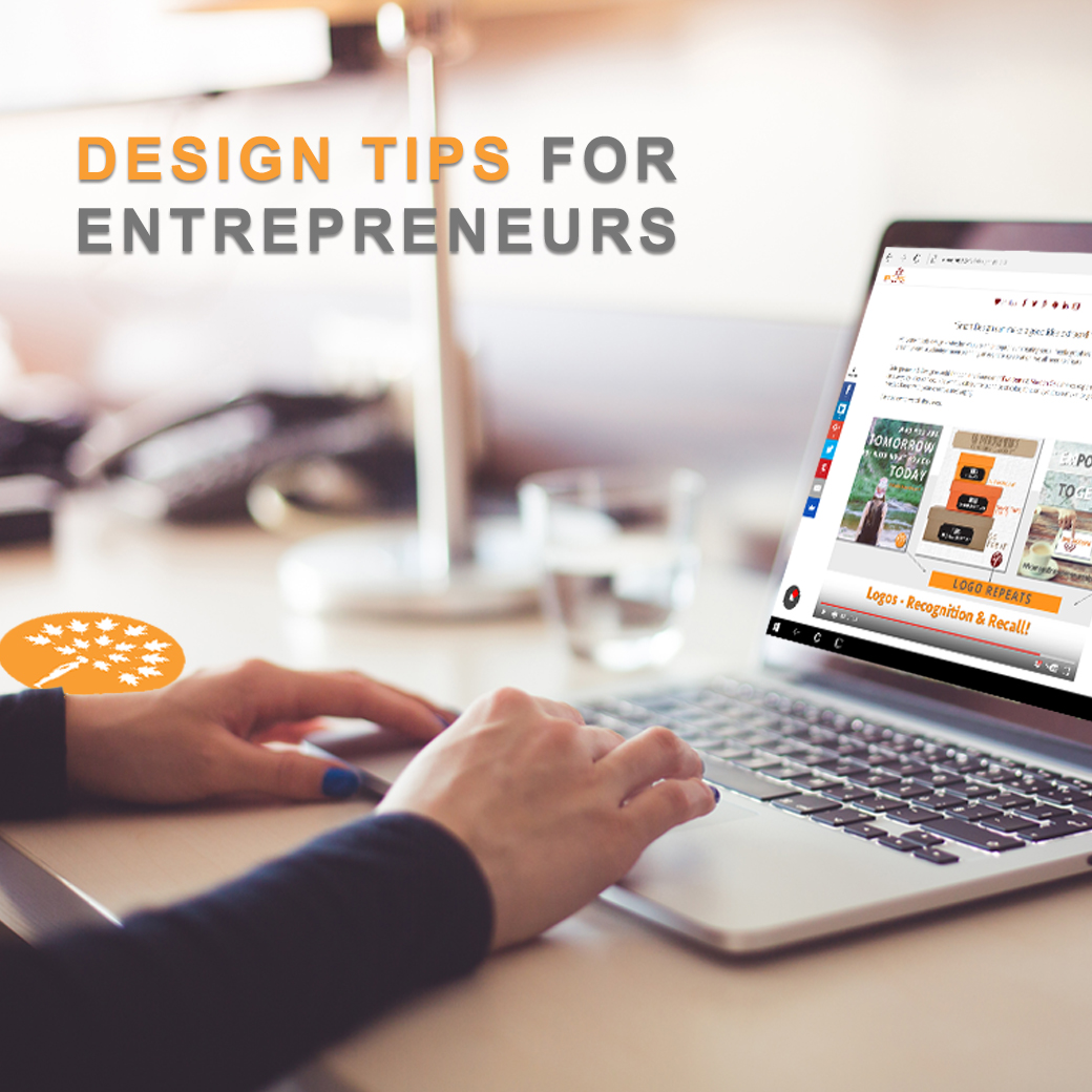 Design Tips for Entrepreneurs on Maroon Oak